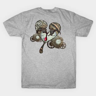 Steampunk heart with clocks and gears T-Shirt